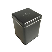 Custom Matt Printing Square Shape Tea Tin